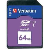 Verbatim SDXC Minneskort & USB-minnen Verbatim Premium SDXC Class 10 UHS-I U1 90MB/s 64GB
