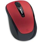 Microsoft Datormöss Microsoft Wireless Mobile Mouse 3500 Poppy Red