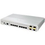Switchar Cisco 8-Port 10/100/1000Mbps Switch (WS-C3560CPD-8PT-S)