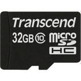 MicroSDHC Minneskort & USB-minnen Transcend Micro SDHC Class 10 32GB