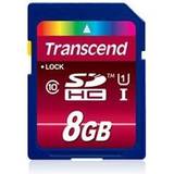 8 GB - SDHC Minneskort Transcend SDHC Ultimate Class 10 UHS-I 8GB