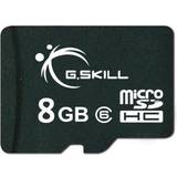 Class 6 Minneskort & USB-minnen G.Skill MicroSDHC Class 6 8GB