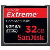 Compact Flash Minneskort SanDisk Extreme Compact Flash 60MB/s 32GB