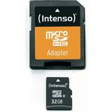 Class 4 Minneskort & USB-minnen Intenso microSDHC Class 4 32GB