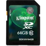 Minneskort Kingston SDXC Class 10 64GB