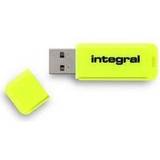 Integral 64 GB USB-minnen Integral Neon 64GB USB 2.0