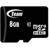 Team microSDHC Minneskort & USB-minnen Team MicroSDHC Class 10 8GB