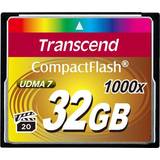 32 GB Minneskort Transcend Ultimate Compact Flash 32GB (1000x)