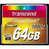 64 GB - Compact Flash Minneskort Transcend Ultimate Compact Flash 64GB (1000x)