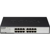 D-Link Fast Ethernet Switchar D-Link DES-1016D 16-Port 10/100Mb Desktop Switch (DES-1016D)
