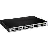 D-Link Switchar D-Link 44-Port 10/100/1000Mbps Switch (DGS-1210-48)