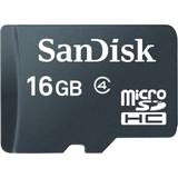Minneskort & USB-minnen SanDisk MicroSDHC Class 4 16GB