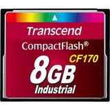 8 GB - Compact Flash Minneskort Transcend Industrial Compact Flash 8GB (170x)