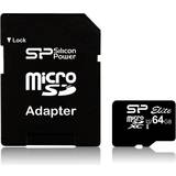 Silicon Power microSDXC Minneskort & USB-minnen Silicon Power Elite MicroSDXC UHS-I 64GB