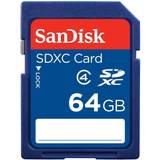 Class 4 Minneskort & USB-minnen SanDisk SDXC Class 4 64GB