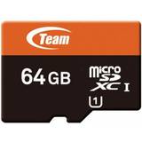 64 GB - microSDHC Minneskort & USB-minnen Team Xtreem MicroSDHC UHS-I 64GB