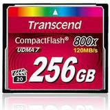 256 GB - Compact Flash Minneskort Transcend Compact Flash UDMA 7 256GB (800x)