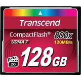 128 GB - Compact Flash Minneskort Transcend Compact Flash UDMA 7 128GB (800x)