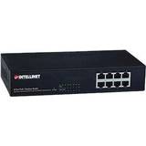 Intellinet Fast Ethernet Switchar Intellinet 8-Port PoE+ Desktop Switch (560764)