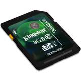 Kingston SDHC Minneskort & USB-minnen Kingston SDHC Value Class 10 8GB