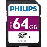 Philips 64 GB Minneskort Philips SDXC Class 10 64GB