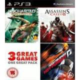 Charity Pack (Uncharted: Drakes Fortune + Assassins Creed 2 + Need for Speed: Hot Pursuit) (PS3)
