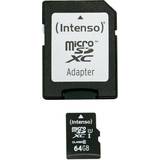 Intenso Apple Lightning Minneskort & USB-minnen Intenso MicroSDXC UHS-I U1 64GB