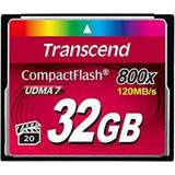 32 GB - Compact Flash Minneskort Transcend Premium Compact Flash 32GB (800x)