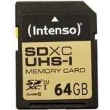 Intenso SDXC Minneskort & USB-minnen Intenso SDXC UHS-I U1 64GB