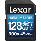 Lexar Media SDXC Minneskort Lexar Media Platinum II SDXC UHS-I U1 45MB/s 128GB (300x)