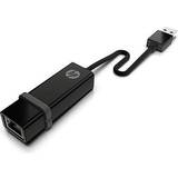 Nätverkskort & Bluetooth-adaptrar HP USB Ethernet Adapter (XZ613AA)