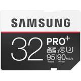 Samsung 32 GB Minneskort & USB-minnen Samsung SDHC Pro+ UHS-I U3 95/90MB/s 32GB