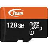Team USB Type-A Minneskort & USB-minnen Team MicroSDXC UHS-I U1 128GB (400x)