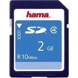 2 GB - SD Minneskort & USB-minnen Hama SD 2GB