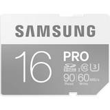 Minneskort & USB-minnen Samsung SDHC Pro UHS-I U3 95/60MB/s 16GB
