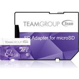 TeamGroup 64 GB Minneskort & USB-minnen TeamGroup Color MicroSDXC 64GB UHS-I