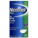 Nicotinell Mint Receptfria läkemedel Nicotinell Mint Sockerfri 2mg 96 st Sugtablett