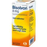 Bromhexinhydroklorid Receptfria läkemedel Bisolvon 8mg 100 st Tablett