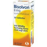 Bromhexinhydroklorid Receptfria läkemedel Bisolvon 8mg 50 st Tablett