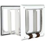 Trixie 4-Way Cat Flap with Tunnel White
