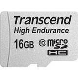 16 GB Minneskort & USB-minnen Transcend High Endurance microSDHC Class 10 16GB