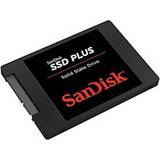SanDisk S-ATA 6Gb/s - SSDs Hårddiskar SanDisk PLUS v2 SDSSDA-240G-G26 240GB