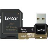 Lexar Media MicroSDXC Professional UHS-II U3 64GB (1800x)