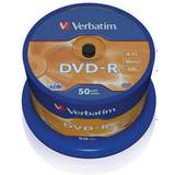 Verbatim Optisk lagring Verbatim DVD-R 4.7GB 16x Spindle 50-Pack