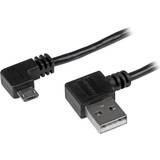 2.0 - Båda kontakterna Kablar StarTech USB A - USB Micro-B (2x angled) 2.0 1m