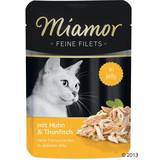 Miamor Husdjur Miamor Fine Filets i Gelé - Kyckling & Tonfisk 0.6kg