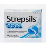 Halsont Receptfria läkemedel Strepsils Cool 1.2mg 36 st Sugtablett