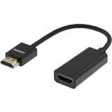 HDMI Kablar Deltaco HDMI - HDMI Adapter M-F 0.1m