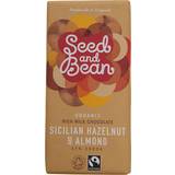 Seed and Bean Matvaror Seed and Bean Sicilian Hazelnut & Almond Mjölkchoklad 85g