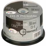 Intenso Optisk lagring Intenso CD-R 700MB 52x Spindle 50-Pack Inkjet